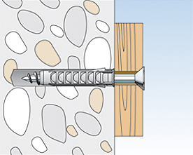Fischer spreidplug type SX montage - Doe het zelf, Dhz-proshop